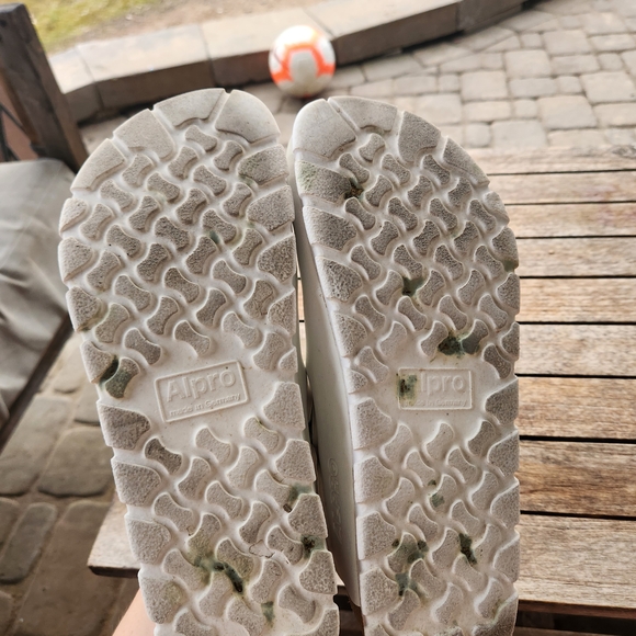 Birkenstock White Leather Mules - Picture 4 of 5